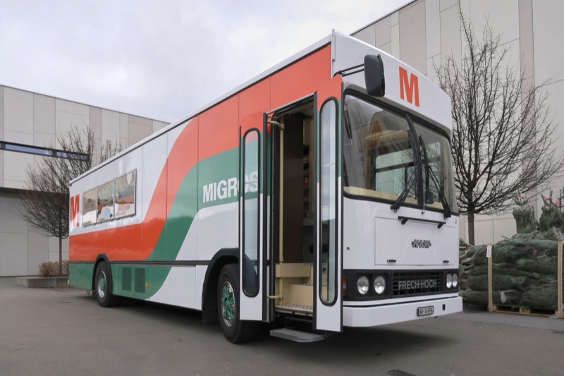 Véhicules de vente Migros de 1925 à 2007